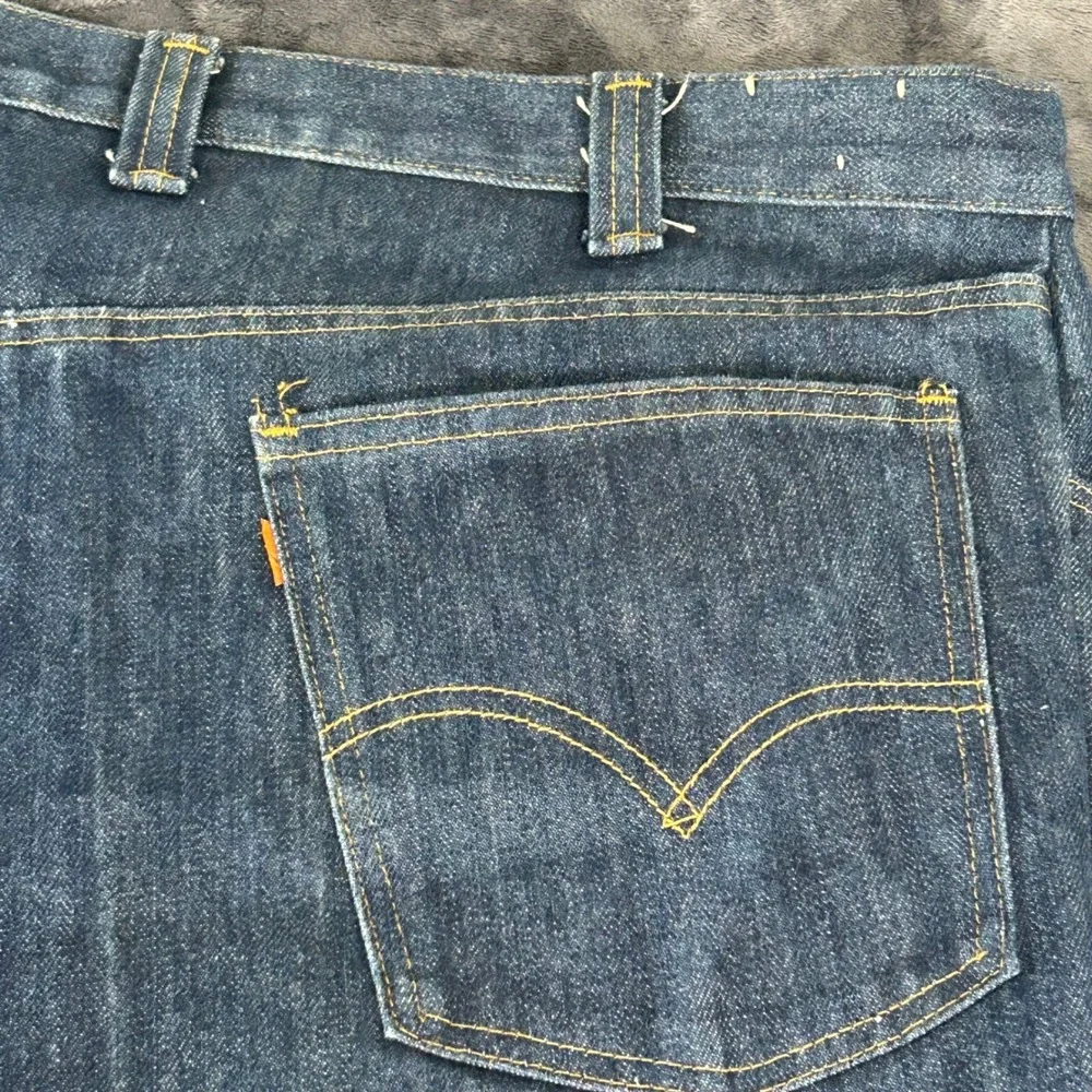 Vintage 1979 Levi's Orange Tab Jeans Mens 50x30 Talon 42 Denim USA 70s